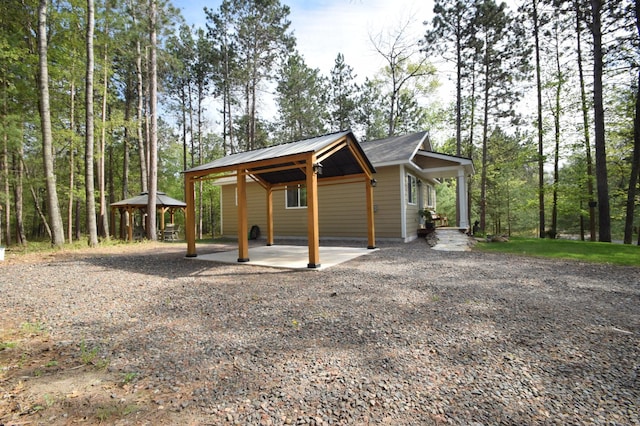 28607 Great Bear Path Way, Danbury, WI 54830 - view of side of property with a gazebo