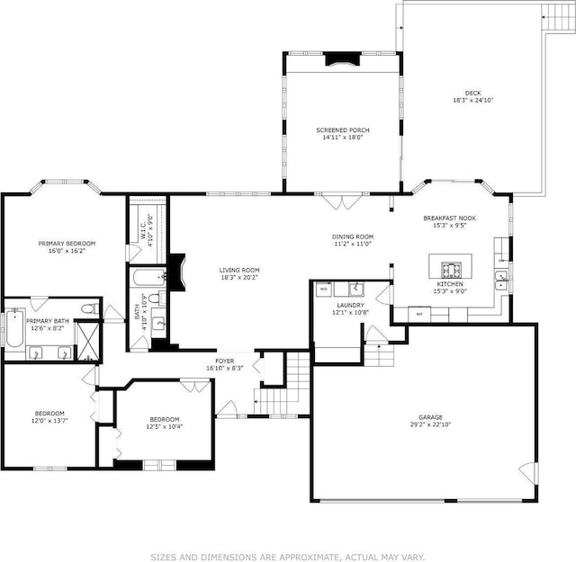820 Vineland Ct, Chanhassen, MN 55317 - floor plan / room layout