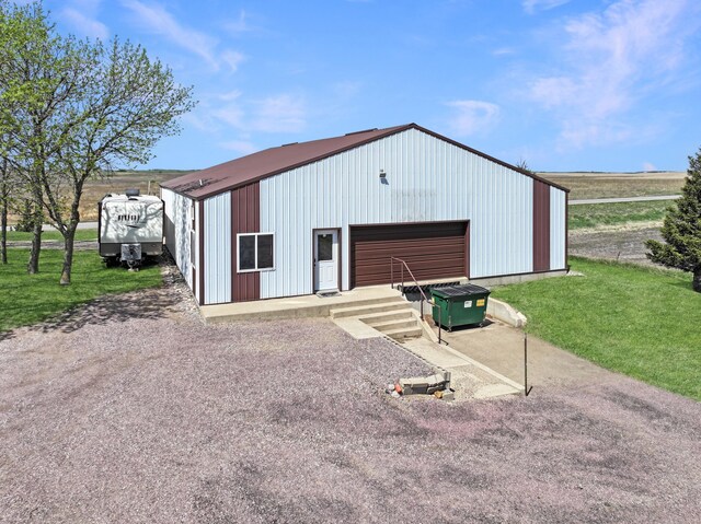 2216 County Road 15, Russell, MN 56169 - view of pole building with a lawn