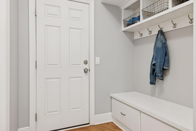 490 Old Long Lake Rd, Orono, MN 55391 - mudroom with light wood-style floors and baseboards