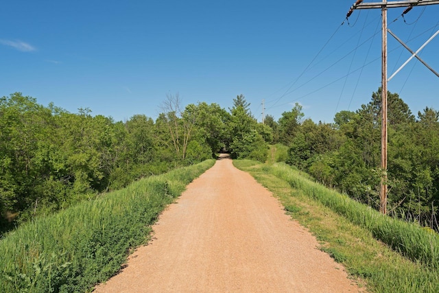 490 Old Long Lake Rd, Orono, MN 55391 - view of road with a wooded view