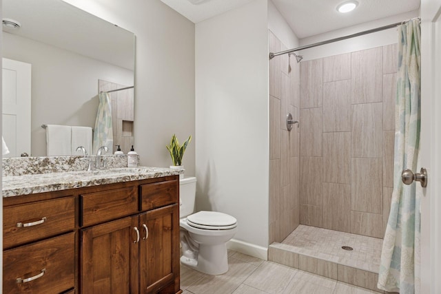 62 Rapp Farm Blvd, North Oaks, MN 55127 - bathroom with vanity and a tile shower