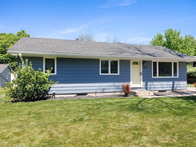 10308 Belmont Rd, Minnetonka, MN 55305 - single story home with a front lawn and roof with shingles