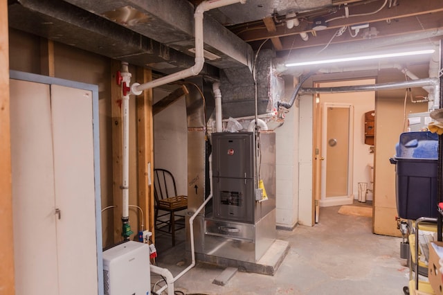 view of utility room