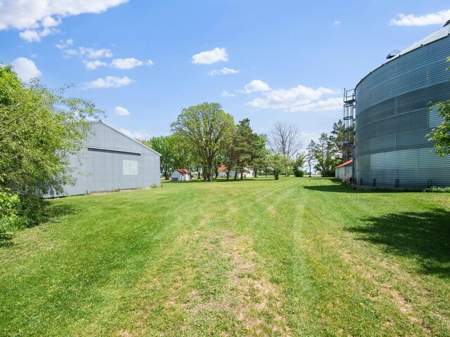 8418 State Highway 29 S, Alexandria, MN 56308 - view of grassy yard featuring a pole building and an outbuilding