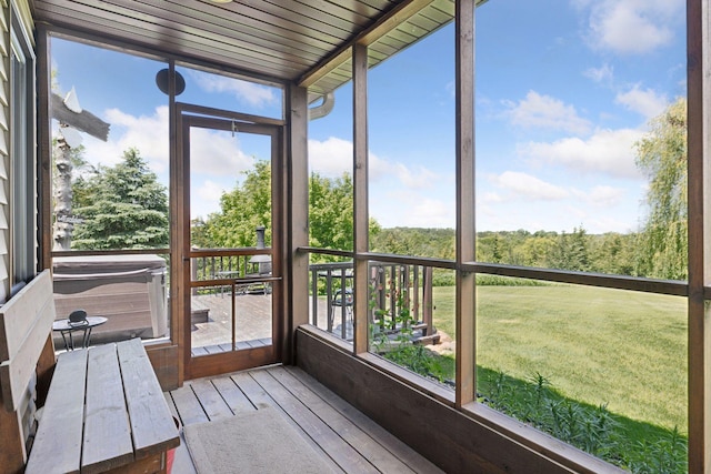 32875 Stanton Trl, Cannon Falls, MN 55009 - view of unfurnished sunroom