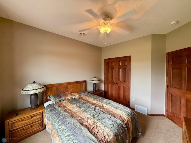 3823 43rd Ave S, Moorhead, MN 56560 - bedroom featuring carpet, a ceiling fan, baseboards, and a closet