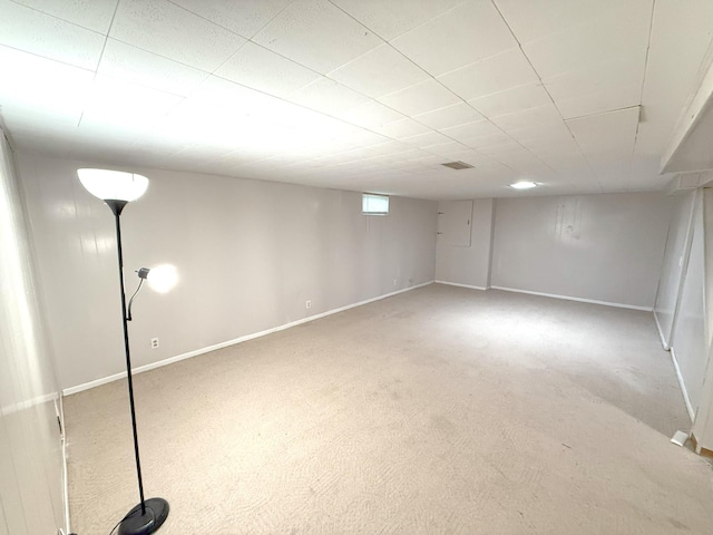 1611 Graydon Ave, Brainerd, MN 56401 - below grade area with carpet and baseboards