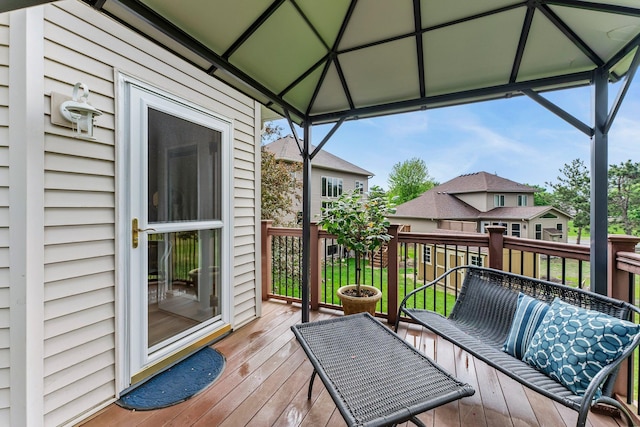 2001 Stonepine Ave, Hudson, WI 54016 - view of wooden terrace