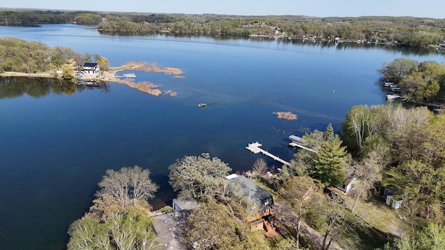 6032 Quinn Ave NW, Annandale, MN 55302 - bird's eye view of a large body of water and a forest