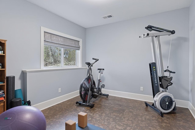 648 Sunset Ln, Mendota Heights, MN 55118 - exercise area with baseboards