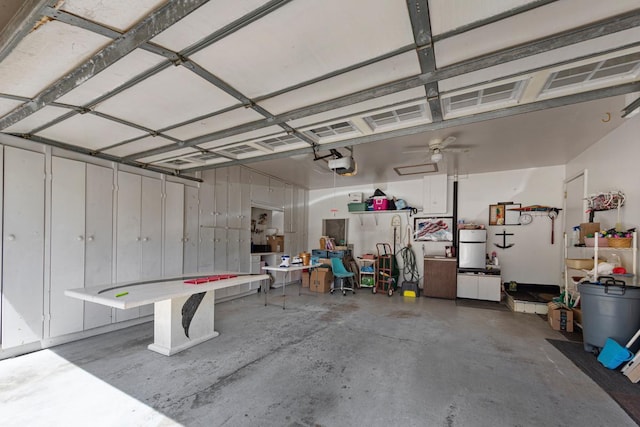 2200 15 1/2 St NW, Faribault, MN 55021 - garage featuring a garage door opener