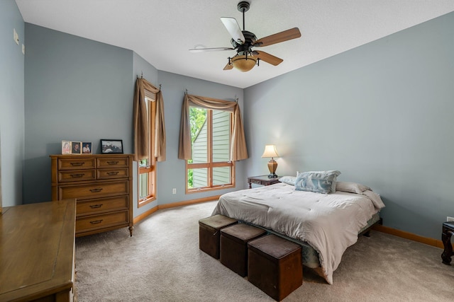 9363 Libby Ln, Eden Prairie, MN 55347 - carpeted bedroom featuring baseboards and ceiling fan