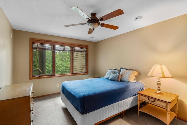 9363 Libby Ln, Eden Prairie, MN 55347 - bedroom with baseboards, carpet flooring, and a ceiling fan