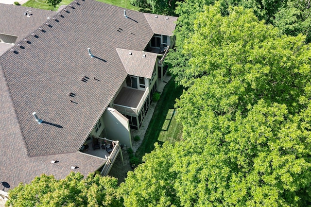 9363 Libby Ln, Eden Prairie, MN 55347 - view from above of property