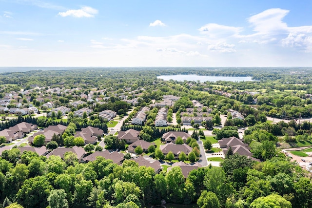 9363 Libby Ln, Eden Prairie, MN 55347 - aerial perspective of suburban area with a large body of water