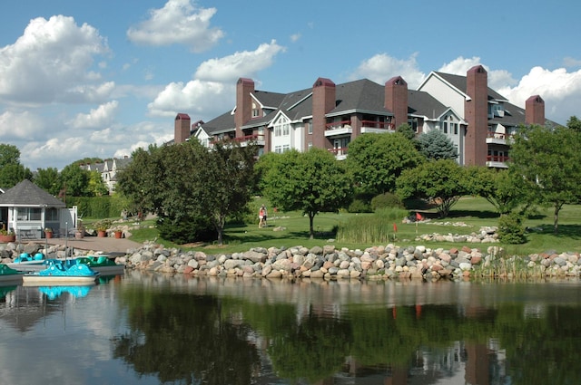 7625 Edinborough Way Unit 2116, Edina, MN 55435 - water view featuring a boat dock