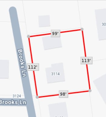 3114 Brooks Ln, Minnetonka Beach, MN 55391 - map / location of property area