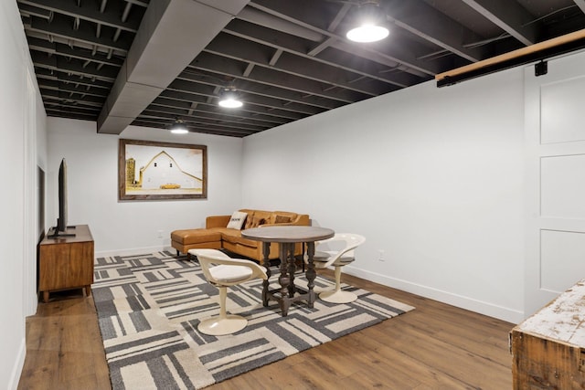 1795 Nolan Ave N, West Lakeland Twp, MN 55082 - dining area featuring baseboards and wood finished floors
