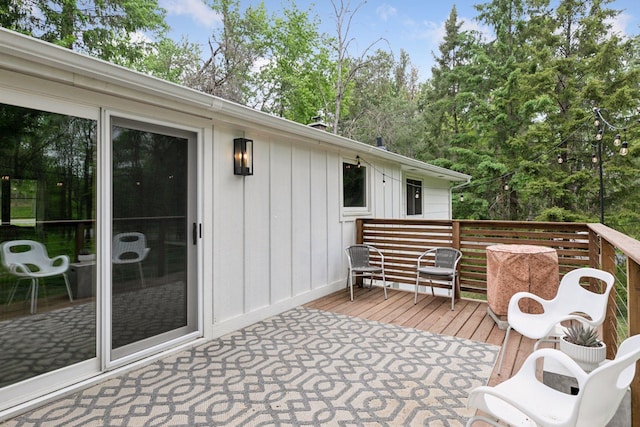 1795 Nolan Ave N, West Lakeland Twp, MN 55082 - view of wooden deck