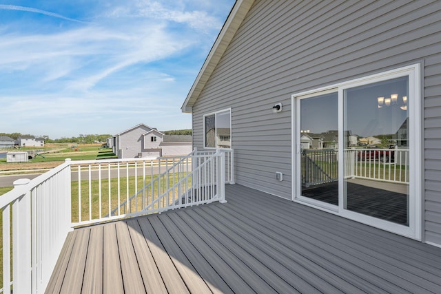 1129 Tiger Ct NE, Isanti, MN 55040 - deck with a lawn