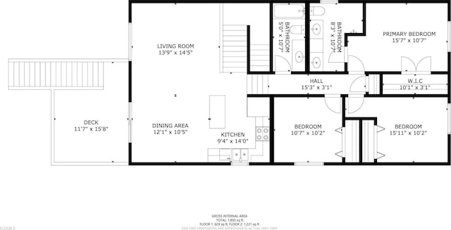 1129 Tiger Ct NE, Isanti, MN 55040 - home floor plan