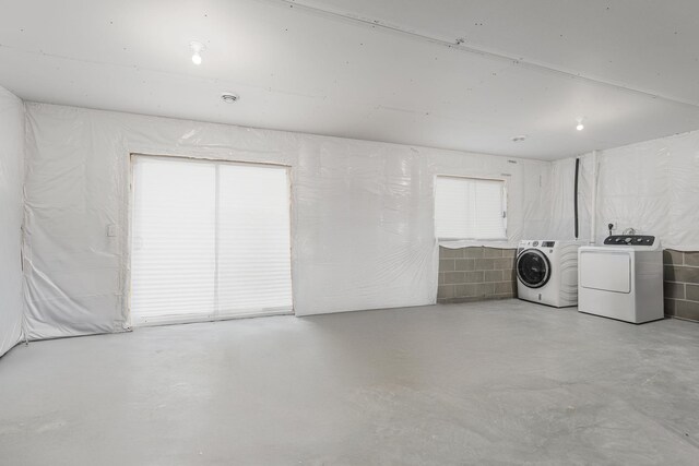1129 Tiger Ct NE, Isanti, MN 55040 - basement with independent washer and dryer