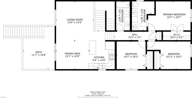 1129 Tiger Ct NE, Isanti, MN 55040 - property floor plan
