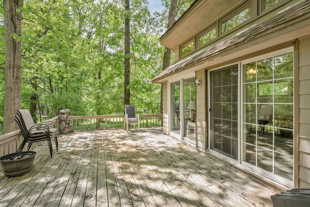 13640 Alamo St NE, Ham Lake, MN 55304 - view of deck
