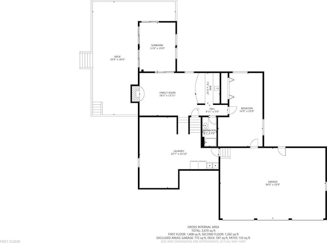 13640 Alamo St NE, Ham Lake, MN 55304 - property floor plan