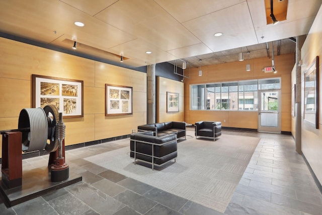 view of community lobby