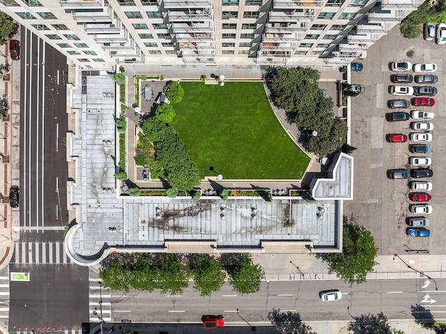 aerial overview of property's location
