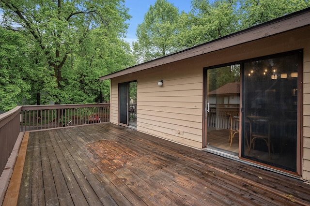 135 Eagle Lake Dr, Maple Grove, MN 55369 - view of wooden terrace