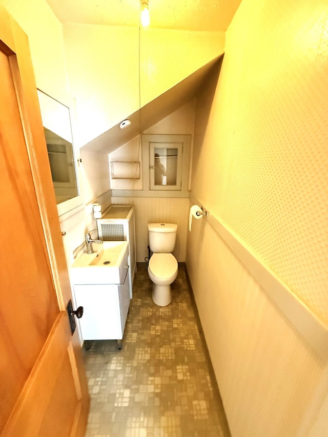 455 3rd St SE, Cokato, MN 55321 - bathroom with toilet and vanity