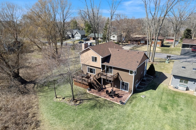 1284 Otter Ridge Rd, White Bear Twp, MN 55110 - aerial view of residential area