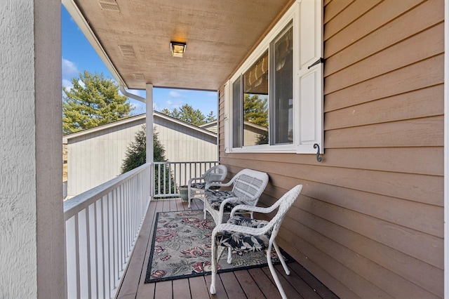 1284 Otter Ridge Rd, White Bear Twp, MN 55110 - view of balcony