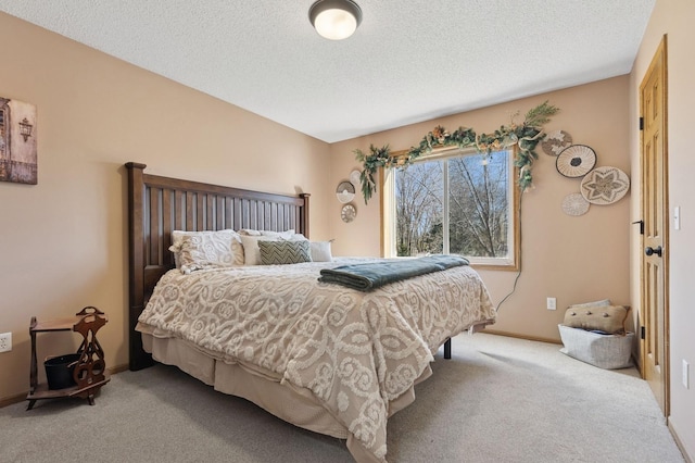 1284 Otter Ridge Rd, White Bear Twp, MN 55110 - carpeted bedroom featuring baseboards and a textured ceiling