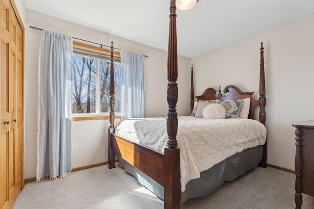 1284 Otter Ridge Rd, White Bear Twp, MN 55110 - bedroom featuring light colored carpet and baseboards