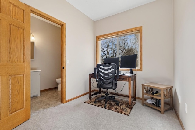 1284 Otter Ridge Rd, White Bear Twp, MN 55110 - carpeted office space with baseboards