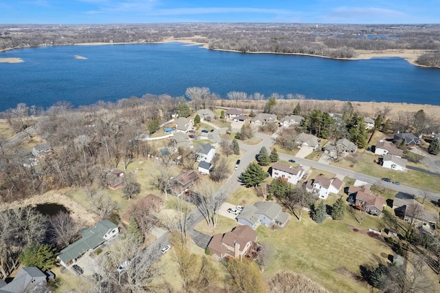 1284 Otter Ridge Rd, White Bear Twp, MN 55110 - view of property location featuring nearby suburban area and a large body of water