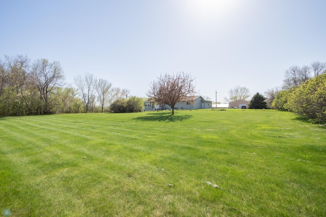 6673 230th St N, Cromwell Twp, MN 56549 - view of grassy yard with a rural view