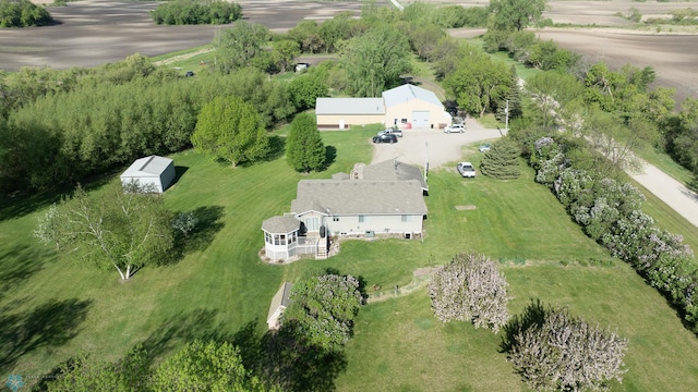 6673 230th St N, Cromwell Twp, MN 56549 - aerial overview of property's location featuring rural landscape
