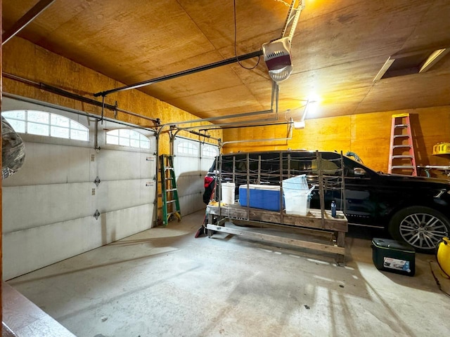 7236 Far N Rd, Buyck, MN 55771 - garage featuring a garage door opener