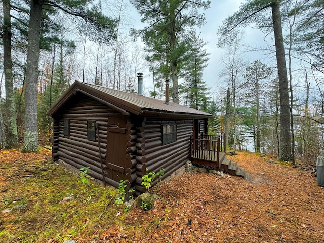 7236 Far N Rd, Buyck, MN 55771 - view of outdoor structure