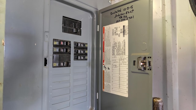 utilities featuring electric panel
