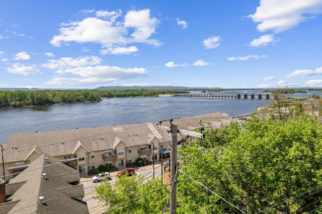 304 2nd St, Alma, WI 54610 - water view with a notable bridge