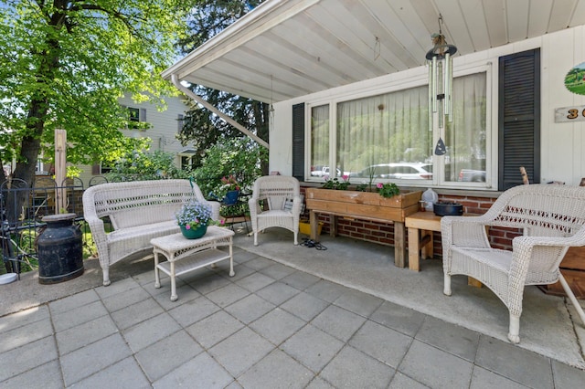 304 2nd St, Alma, WI 54610 - view of patio with fence