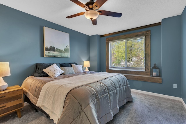 7320 Deer Pass Dr, Centerville, MN 55038 - carpeted bedroom featuring baseboards and ceiling fan