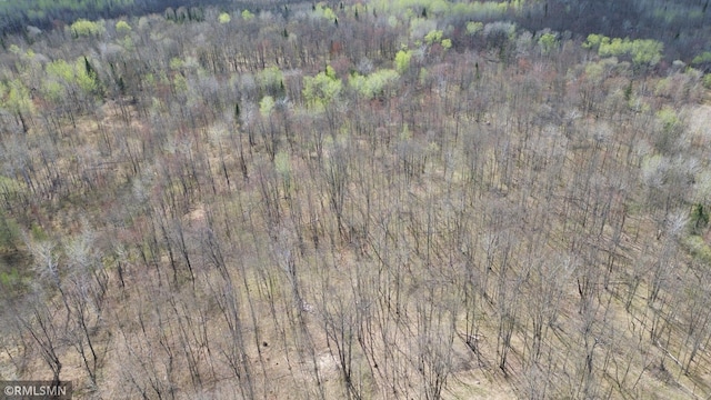 791 W Rd, Wright, MN 55798 - aerial view of property and surrounding area featuring a heavily wooded area