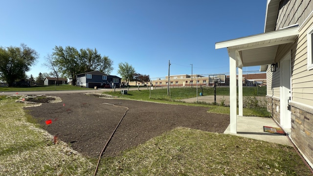 703 2nd St, Henning, MN 56551 - view of yard with fence